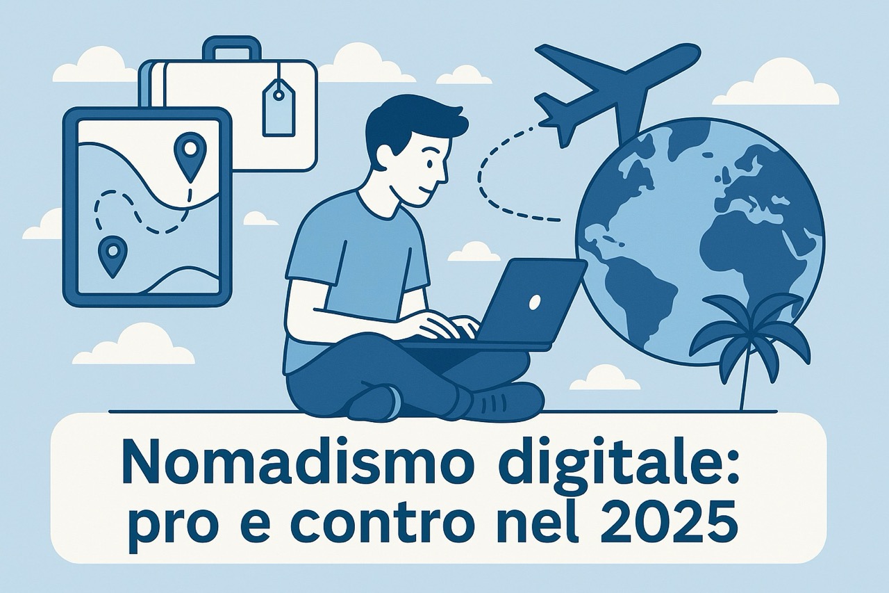 Nomadismo digitale: pro e contro  nel 2025