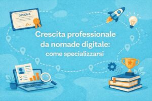 Crescita professionale da nomade digitale: come specializzarsi