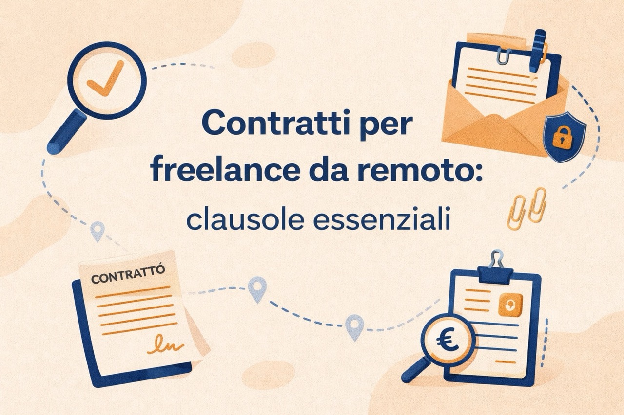 Contratti per freelance da remoto: clausole essenziali